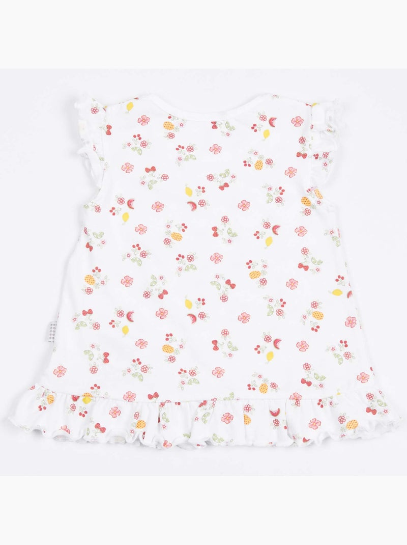 Set in cotone biologico, cerise | Kitikate Bianco - Kiabi
