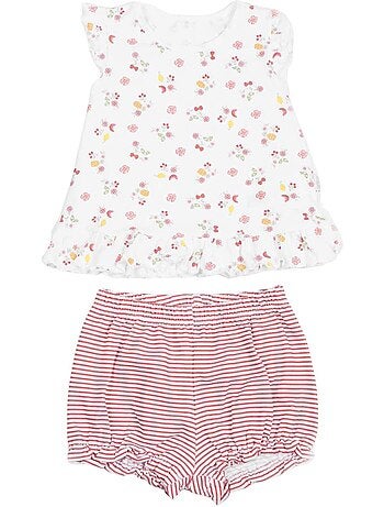 Set in cotone biologico, cerise | kitikate | kitikate