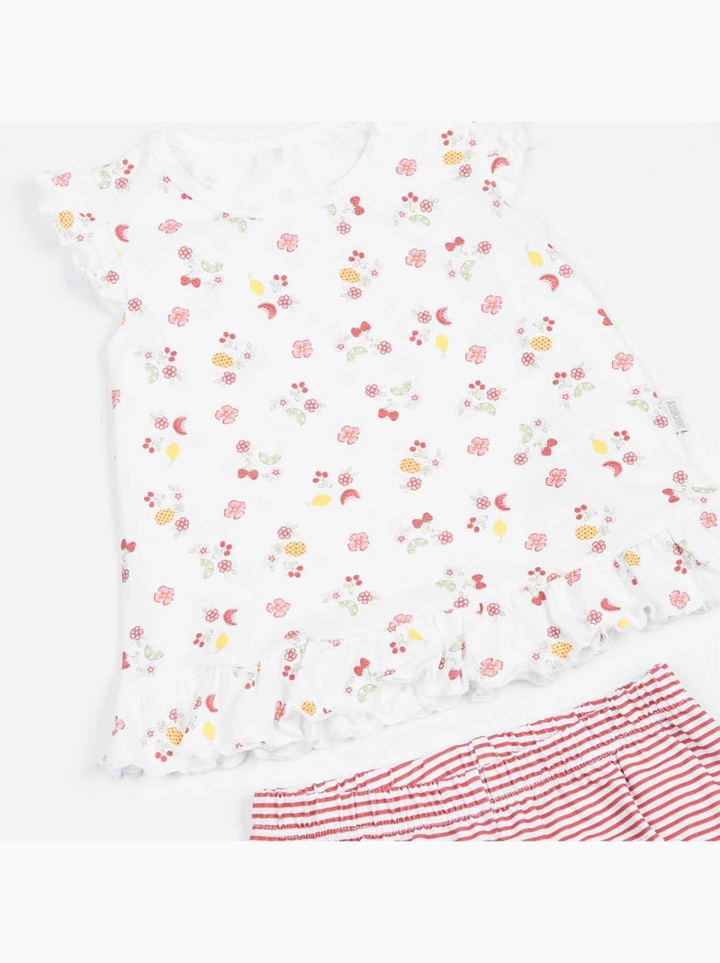 Set in cotone biologico, cerise | kitikate | kitikate Bianco - Kiabi