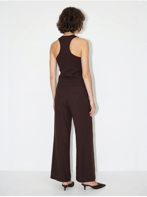 Set in cotone con gilet e pantaloni a gamba larga lucci - Kiabi Set in cotone con gilet e pantaloni a gamba larga lucci - Kiabi