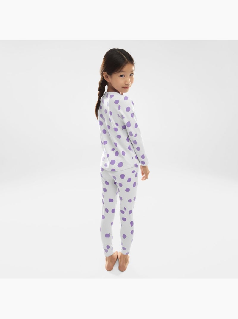 Set intimo termico per bambine sport invernali bambini e bambine siren-g Bianco - Kiabi