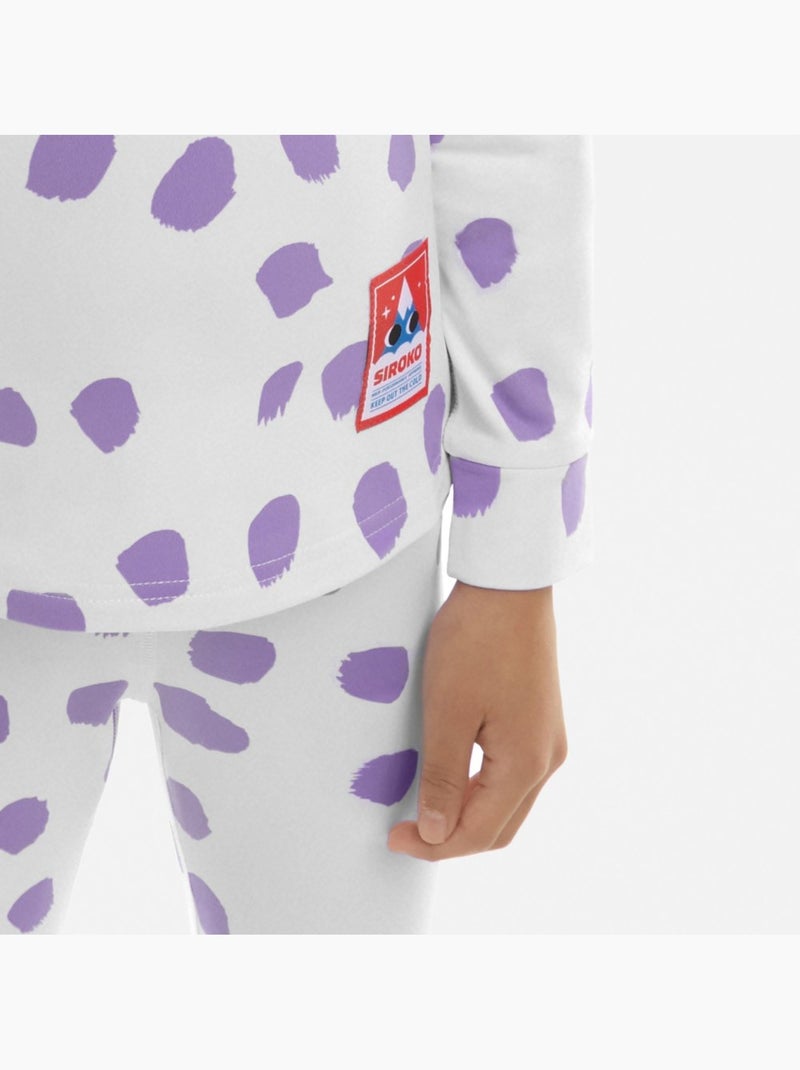 Set intimo termico per bambine sport invernali bambini e bambine siren-g Bianco - Kiabi