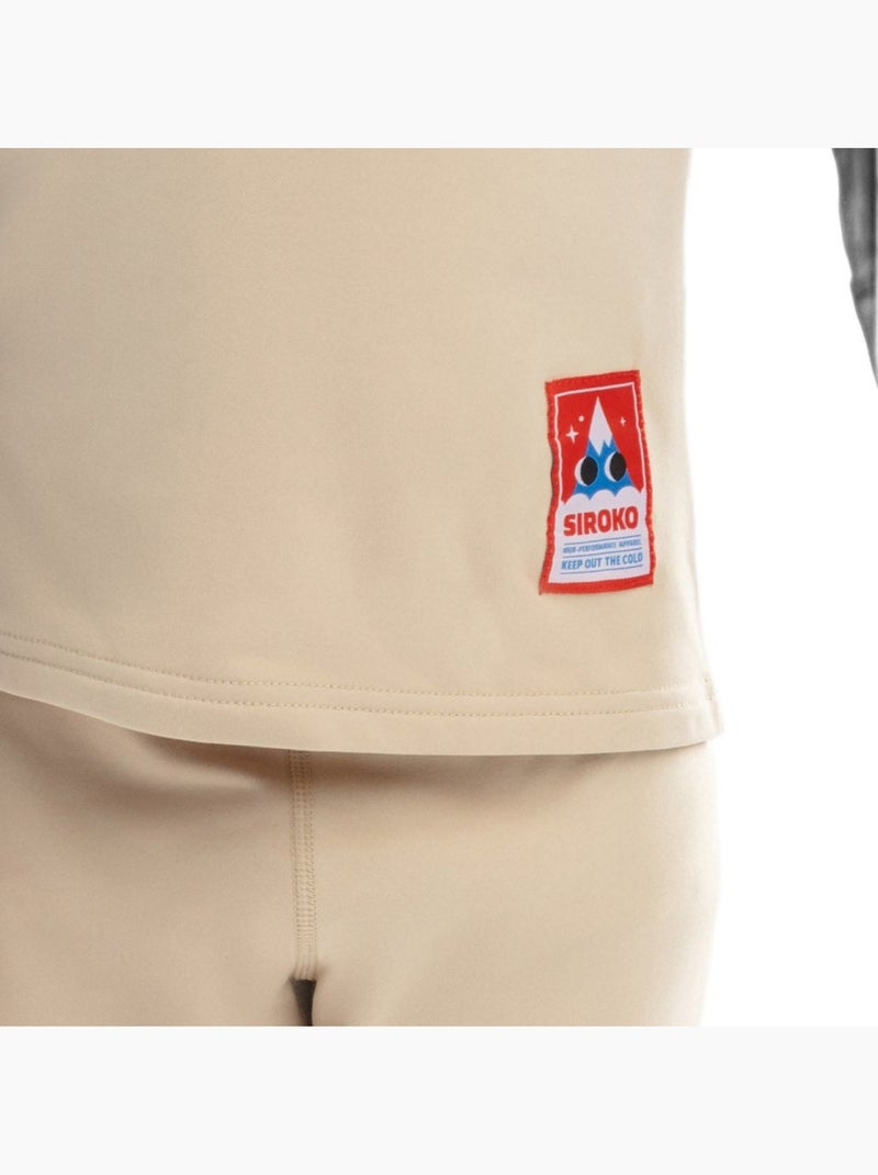 Set intimo termico per bambini sport invernali bambini e bambine splat Beige - Kiabi