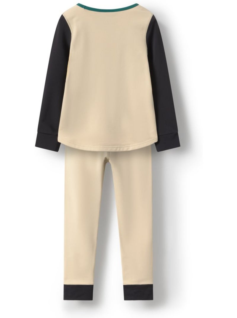 Set intimo termico per bambini sport invernali bambini e bambine splat Beige - Kiabi