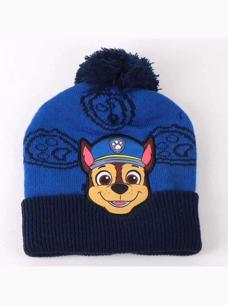Set invernale bambino Pat'Patrouille Berretto guanti e sciarpa Blu marino - Kiabi