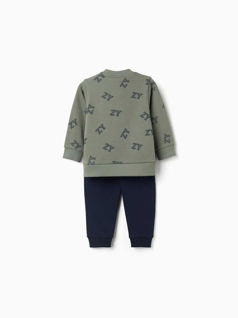 Set jogging in pile Verde scuro - Kiabi