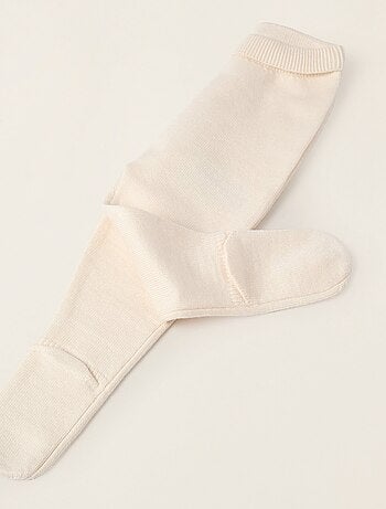 Set lavorato a maglia a righe