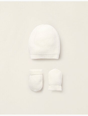 Set lavorato a maglia berretto + guanti