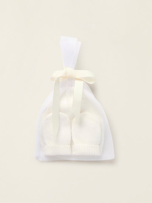 Set lavorato a maglia berretto + guanti - Kiabi