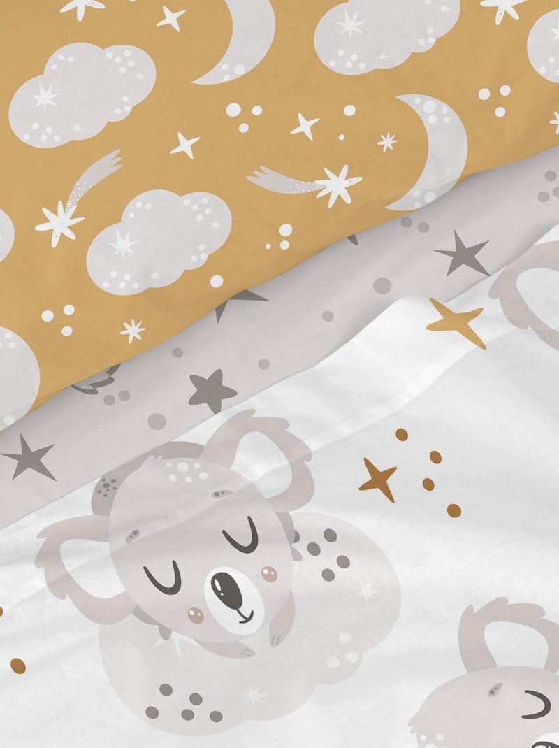 Set lenzuola 2 pezzi Baby koala "Happyfriday" Bianco - Kiabi