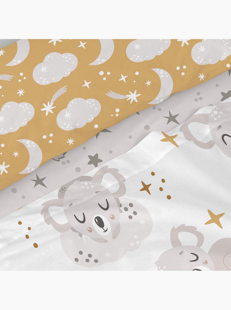 Set lenzuola 2 pezzi Baby koala "Happyfriday" Multicolore - Kiabi