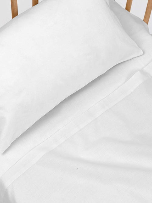 Set lenzuola 2 pezzi Basic "Happyfriday" - Kiabi