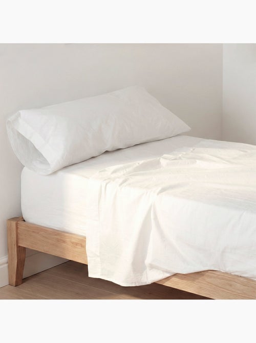 Set lenzuola 2 pezzi Basic "Happyfriday" - Kiabi