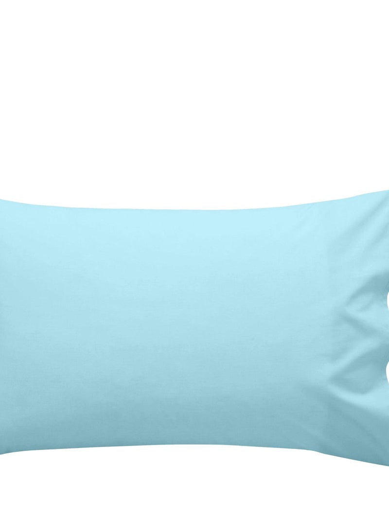Set lenzuola 2 pezzi Basic "Happyfriday" Blu - Kiabi