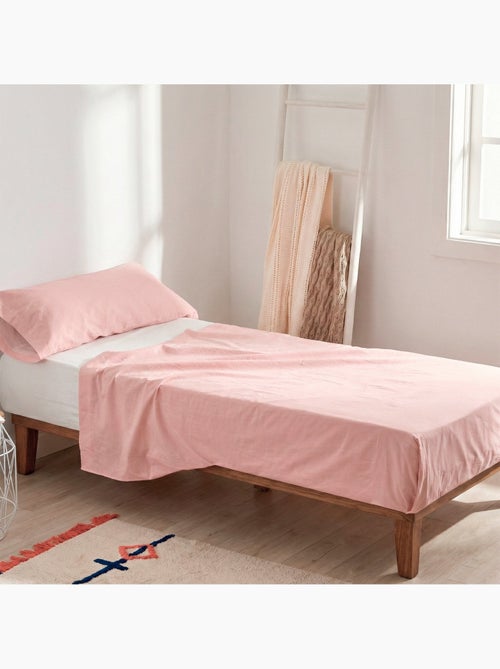 Set lenzuola 2 pezzi Basic "Happyfriday" - Kiabi