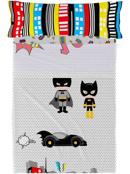 Set lenzuola 2 pezzi Bat "Happyfriday" - Kiabi Set lenzuola 2 pezzi Bat "Happyfriday" - Kiabi
