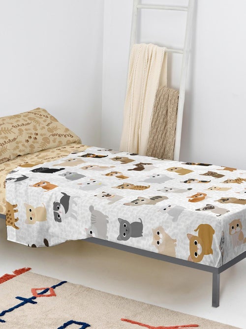 Set lenzuola 2 pezzi Cats "Happyfriday" - Kiabi