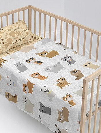 Set lenzuola 2 pezzi Cats "Happyfriday
