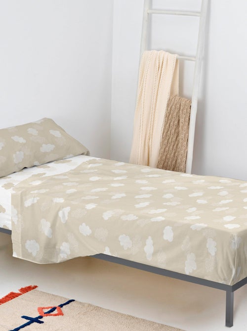 Set lenzuola 2 pezzi Clouds "Happyfriday" - Kiabi