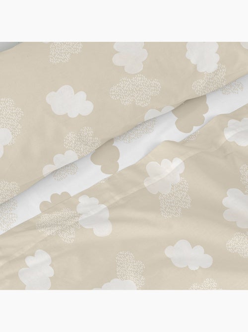 Set lenzuola 2 pezzi Clouds "Happyfriday" - Kiabi