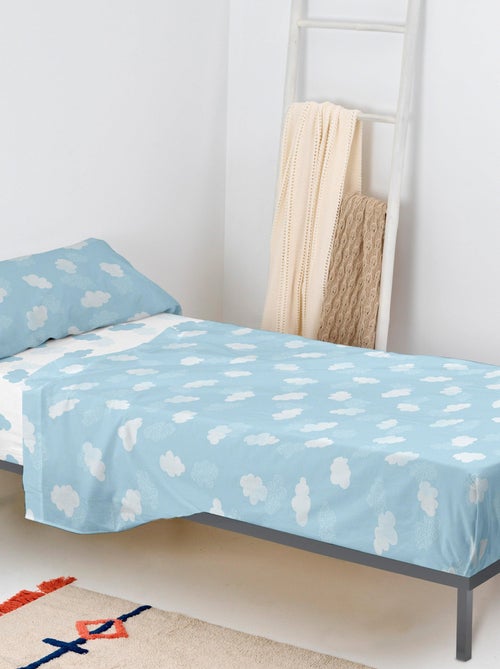 Set lenzuola 2 pezzi Clouds "Happyfriday" - Kiabi