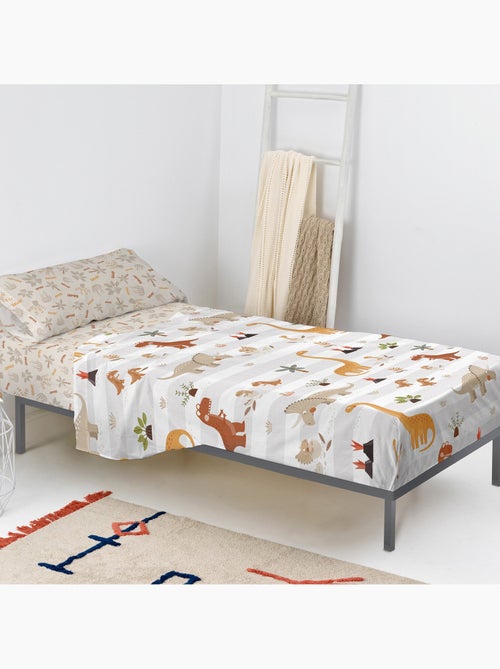 Set lenzuola 2 pezzi Dino family "Happyfriday" - Kiabi