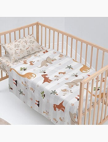 Set lenzuola 2 pezzi Dino family "Happyfriday