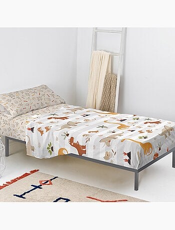 Set lenzuola 2 pezzi Dino family "Happyfriday