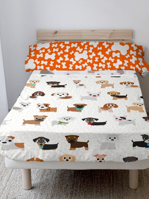 Set lenzuola 2 pezzi Dogs "Happyfriday" - Kiabi