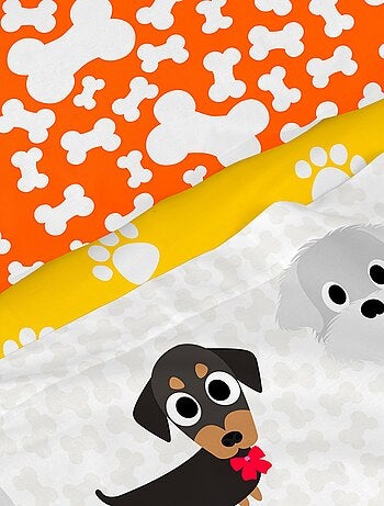 Set lenzuola 2 pezzi Dogs "Happyfriday
