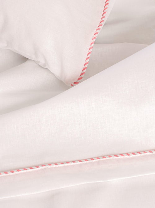 Set lenzuola 2 pezzi Essential "Happyfriday" - Kiabi