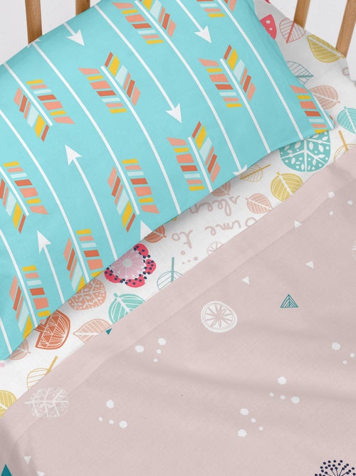 Set lenzuola 2 pezzi Fantasy "Happyfriday" - Kiabi