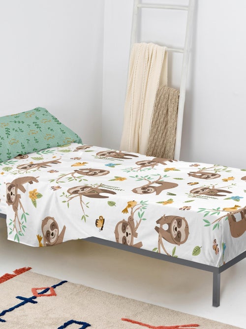 Set lenzuola 2 pezzi Happy sloth "Happyfriday" - Kiabi