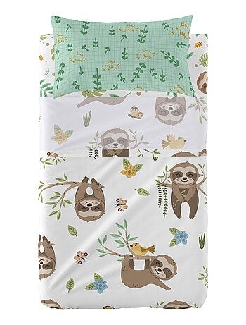 Set lenzuola 2 pezzi Happy sloth "Happyfriday