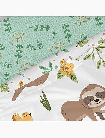 Set lenzuola 2 pezzi Happy sloth "Happyfriday