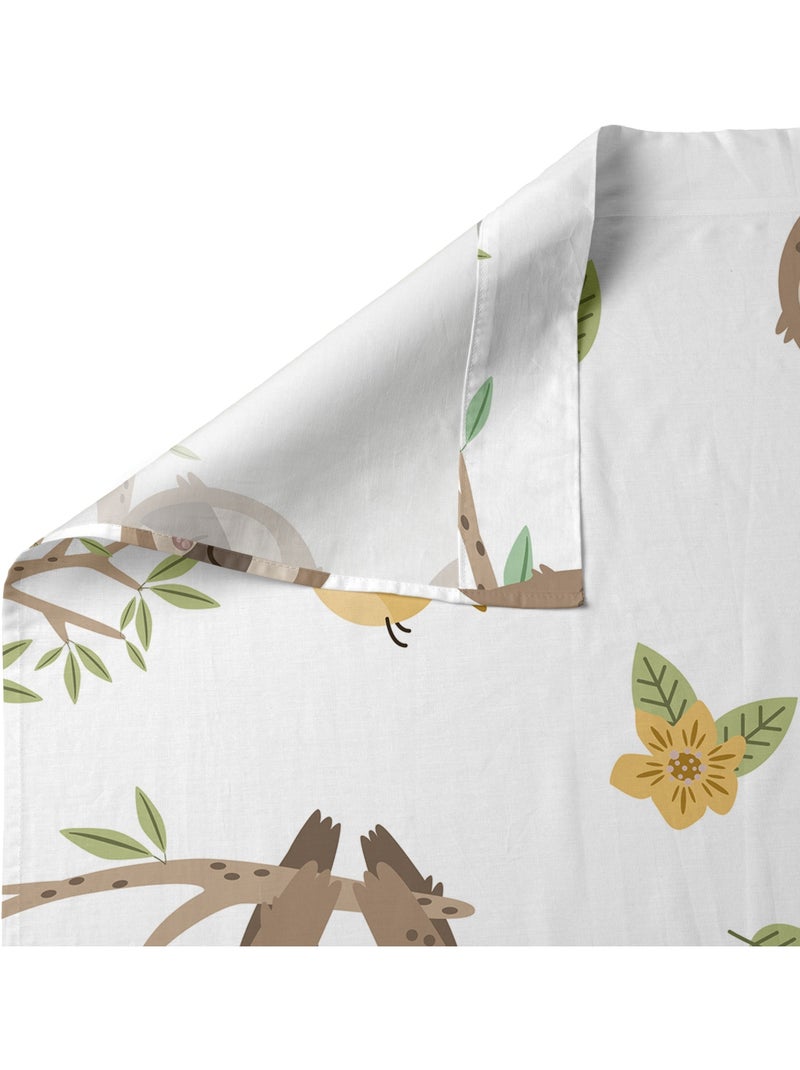 Set lenzuola 2 pezzi Happy sloth "Happyfriday" Multicolore - Kiabi