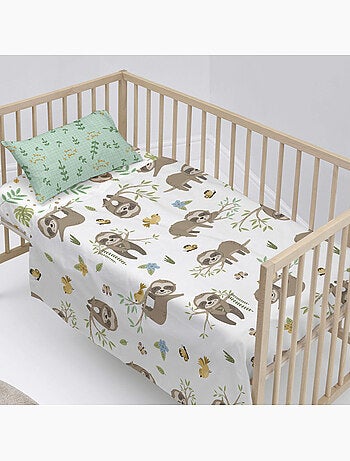 Set lenzuola 2 pezzi Happy sloth "Happyfriday