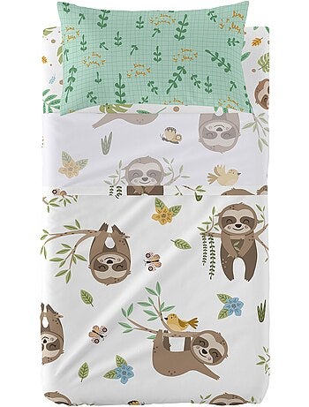 Set lenzuola 2 pezzi Happy sloth "Happyfriday