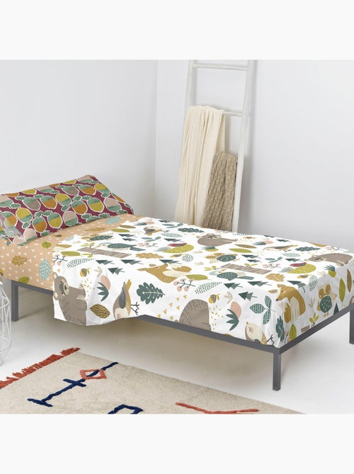 Set lenzuola 2 pezzi Harvestwood "Happyfriday" - Kiabi