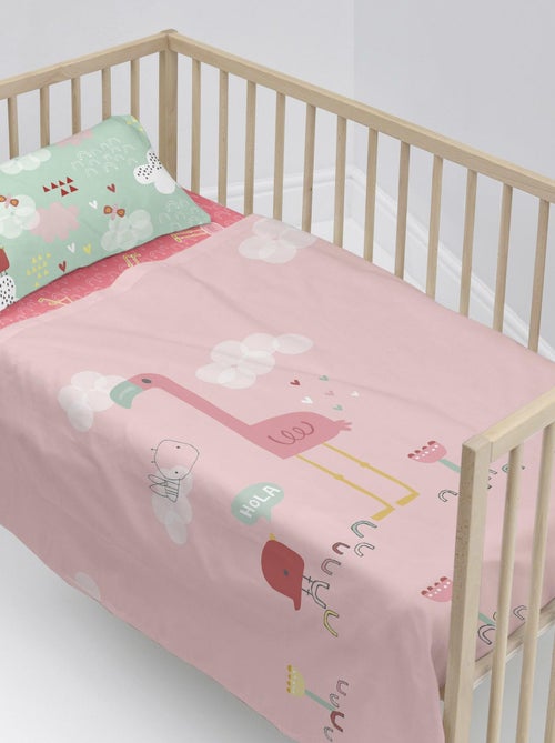 Set lenzuola 2 pezzi Hola "Happyfriday" - Kiabi