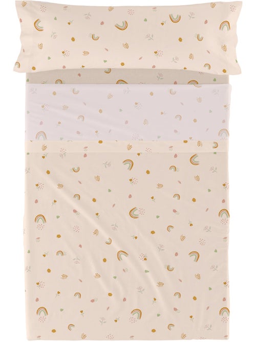 Set lenzuola 2 pezzi Iris "Happyfriday" - Kiabi