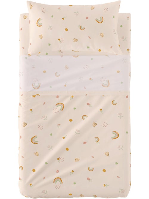 Set lenzuola 2 pezzi Iris "Happyfriday" - Kiabi