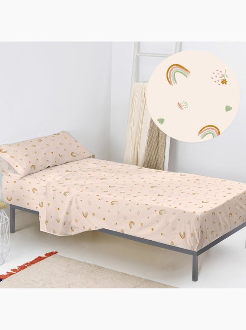 Set lenzuola 2 pezzi Iris "Happyfriday" - Kiabi