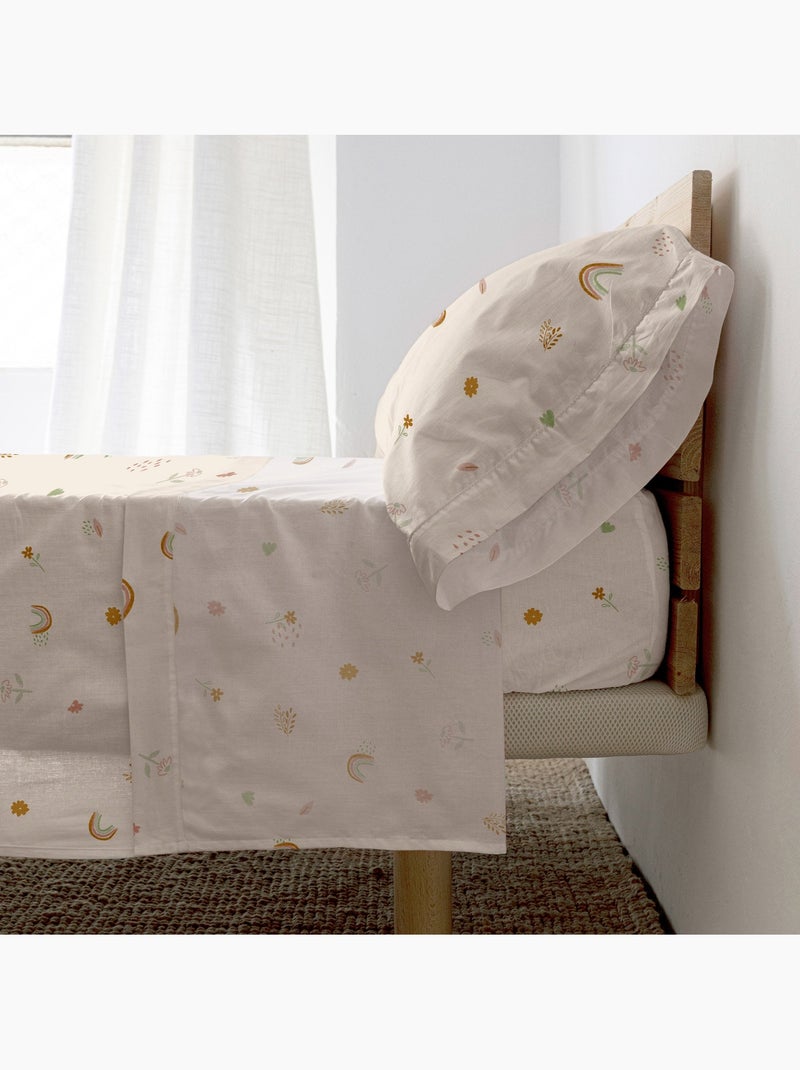 Set lenzuola 2 pezzi Iris "Happyfriday" Multicolore - Kiabi