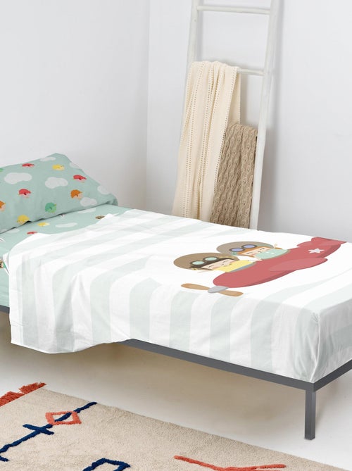 Set lenzuola 2 pezzi Learning to fly "Happyfriday" - Kiabi