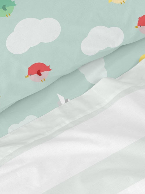 Set lenzuola 2 pezzi Learning to fly "Happyfriday" - Kiabi Set lenzuola 2 pezzi Learning to fly "Happyfriday" - Kiabi
