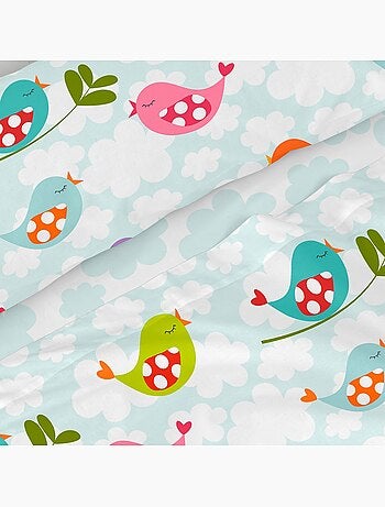 Set lenzuola 2 pezzi Little birds "Happyfriday