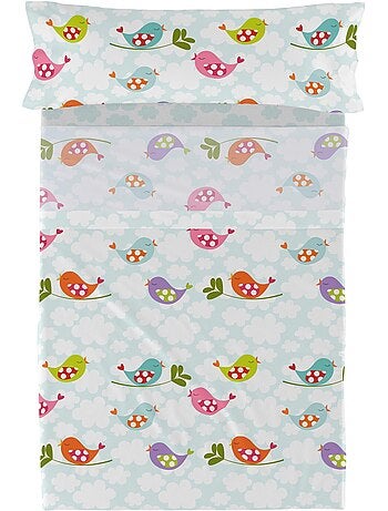Set lenzuola 2 pezzi Little birds "Happyfriday
