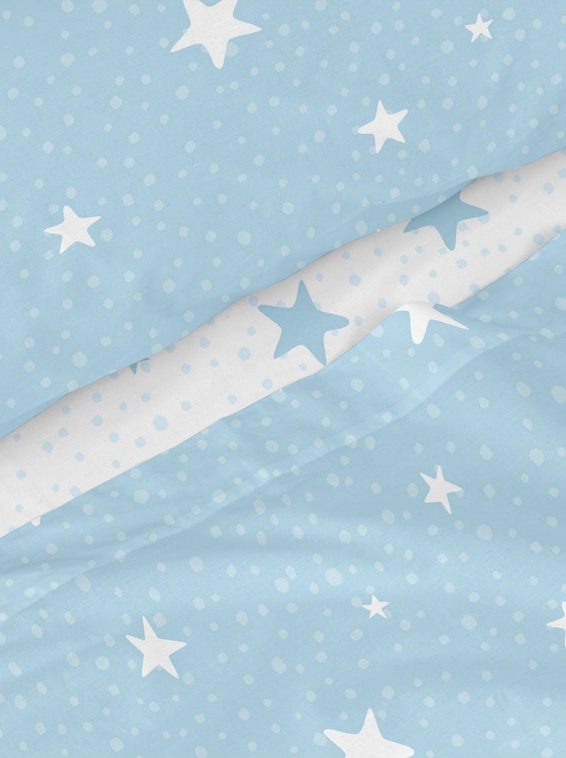 Set lenzuola 2 pezzi Little star "Happyfriday" Blu - Kiabi
