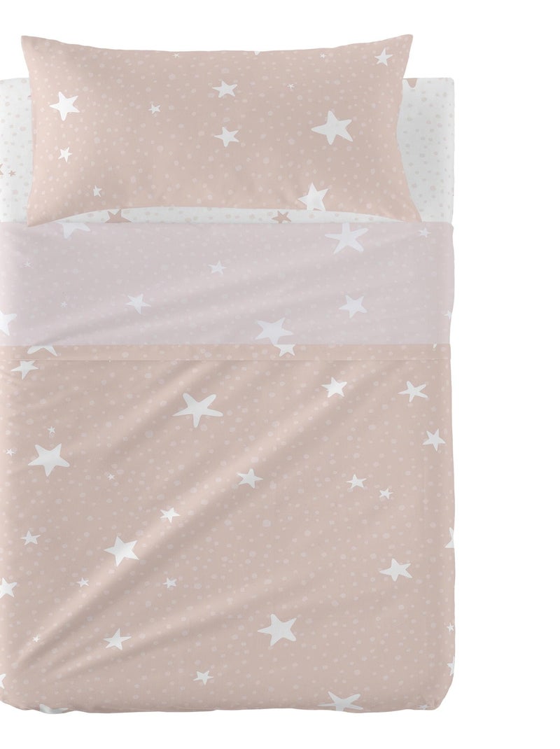 Set lenzuola 2 pezzi Little star "Happyfriday" Rosa - Kiabi